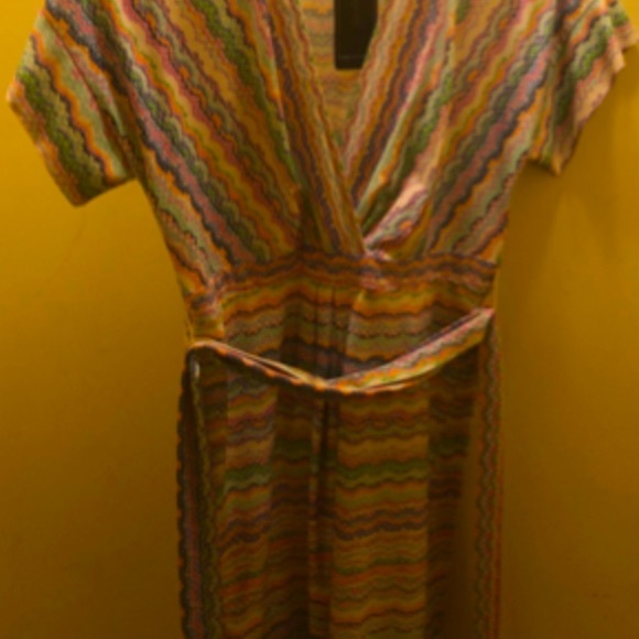 NWT BCBG Avery Multicolored Dress XS - Picture 8 of 10